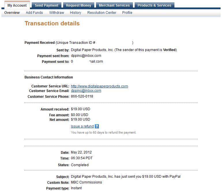 MyBrowserCash Payment Proof